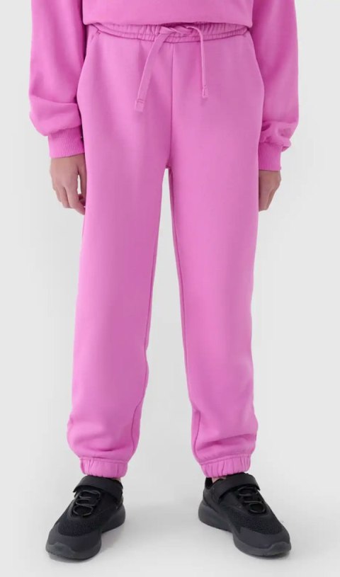 4F OCIEPLANY DZIEWCZĘCY DRES KOMPLET BLUZA SPODNIE / rozm 134