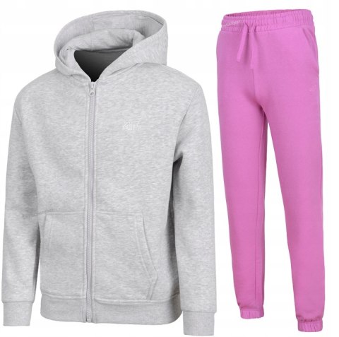 4F OCIEPLANY DZIEWCZĘCY DRES KOMPLET BLUZA SPODNIE / rozm 152