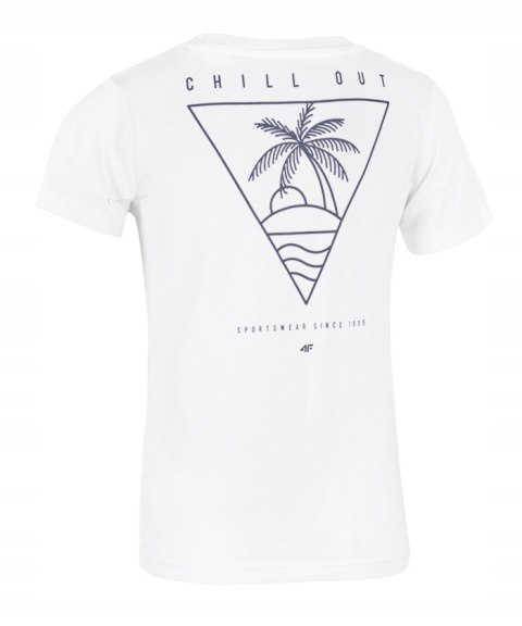 4F CHŁOPIĘCA KOSZULKA T-SHIRT BAWEŁNA / 164