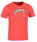 4F CHŁOPIĘCA KOSZULKA T-SHIRT BAWEŁNA / rozm 140