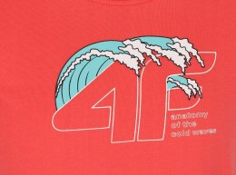 4F CHŁOPIĘCA KOSZULKA T-SHIRT BAWEŁNA / rozm 140