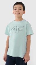 4F CHŁOPIĘCA KOSZULKA T-SHIRT BAWEŁNA / rozm 140