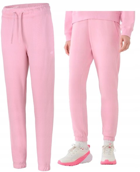 4F DAMSKIE SPODNIE DRESOWE BAWEŁNA JOGGERY / rozm XL