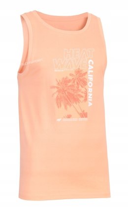 4F MĘSKA KOSZULKA NA RAMIĄCZKACH BAWEŁNA / rozm XXXL 3XL