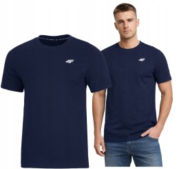 4F MĘSKA KOSZULKA T-SHIRT 100% BAWEŁNA / rozm L