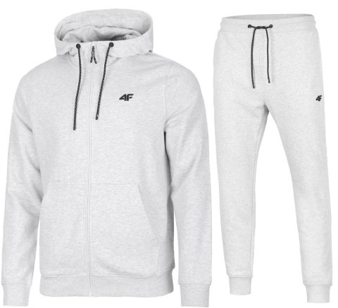 4F MĘSKI DRES BAWEŁNA KOMPLET BLUZA ROZPINANA SPODNIE / rozm XXL
