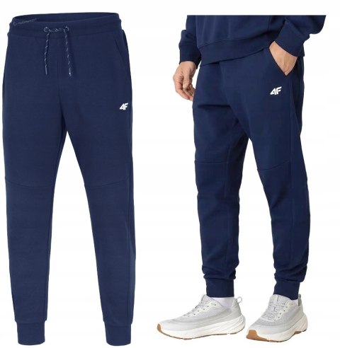 4F MĘSKIE SPODNIE DRESOWE DRESY JOGGERY BAWEŁNA / rozm XXXXXL 5XL