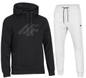 4F OCIEPLANY MĘSKI DRES BAWEŁNA KOMPLET BLUZA KANGURKA SPODNIE / rozm XXL
