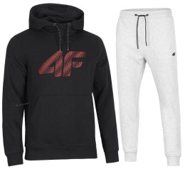 4F OCIEPLANY MĘSKI DRES BAWEŁNA KOMPLET BLUZA KANGURKA SPODNIE / rozm XL