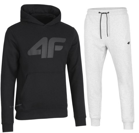 4F OCIEPLANY MĘSKI DRES BAWEŁNA KOMPLET BLUZA SPODNIE / rozm L