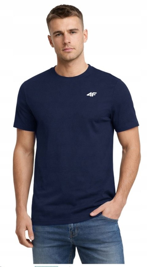 4F ZESTAW 3szt. 3-PAK MĘSKA KOSZULKA T-SHIRT 100% BAWEŁNA / rozm L