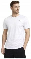 4F ZESTAW 3szt. 3-PAK MĘSKA KOSZULKA T-SHIRT 100% BAWEŁNA / rozm M