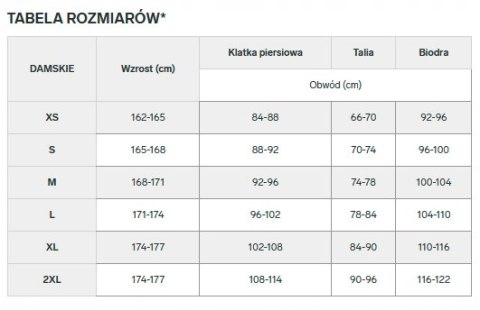 4F DAMSKA BIELIZNA TERMOAKTYWNA KOMPLET KOSZULKA SPODNIE / rozm S/M