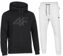 4F MĘSKI DRES BAWEŁNA KOMPLET BLUZA KANGURKA SPODNIE / rozm XXL