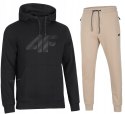 4F MĘSKI DRES BAWEŁNA KOMPLET BLUZA KANGURKA SPODNIE / rozm XXL