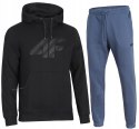 4F MĘSKI DRES BAWEŁNA KOMPLET BLUZA KANGURKA SPODNIE / rozm XXL