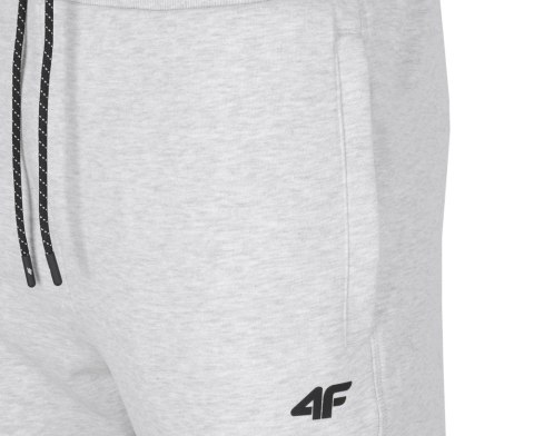 4F MĘSKIE SPODNIE DRESOWE JOGGERY BAWEŁNA KIESZENIE NA ZAMEK / XXXL 3XL