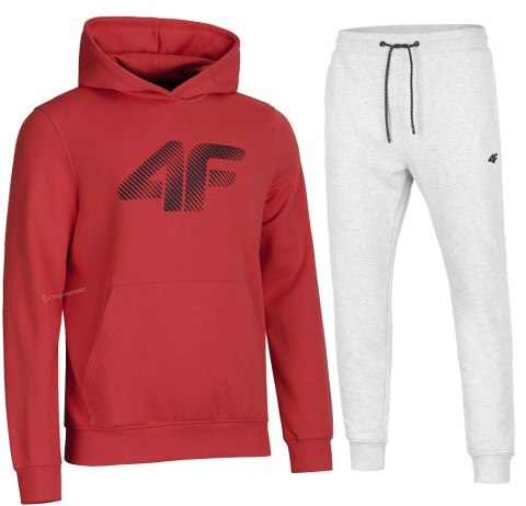 4F OCIEPLONY MĘSKI DRES BAWEŁNA KOMPLET BLUZA SPODNIE / rozm L