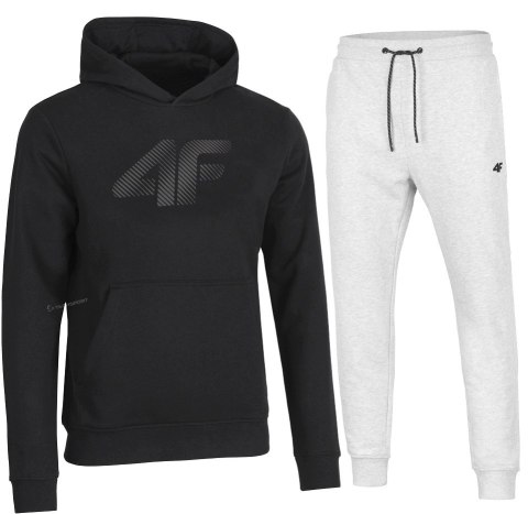 4F OCIEPLONY MĘSKI DRES BAWEŁNA KOMPLET BLUZA SPODNIE / rozm XXL