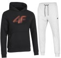 4F OCIEPLONY MĘSKI DRES BAWEŁNA KOMPLET BLUZA SPODNIE / rozm L
