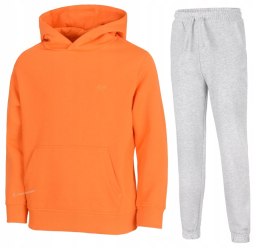 4F CHŁOPIĘCY DRES KOMPLET BLUZA KANGURKA SPODNIE / rozm 134