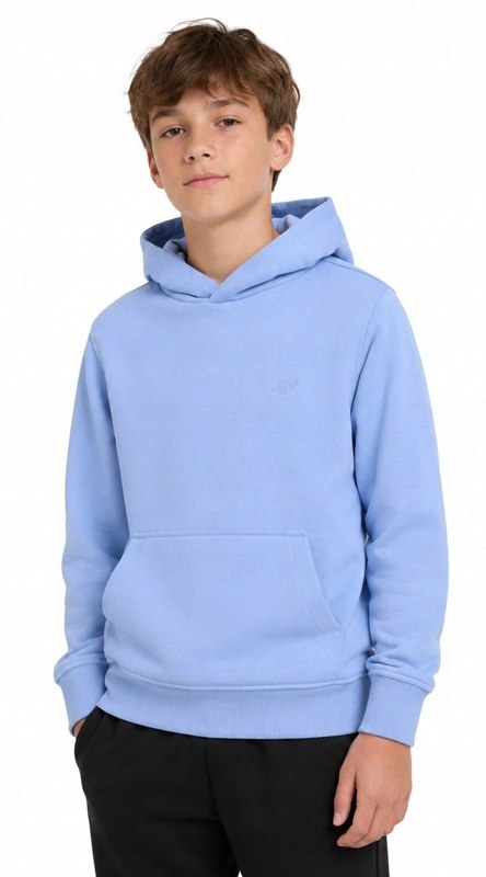4F CHŁOPIĘCY DRES KOMPLET BLUZA KANGURKA SPODNIE / rozm 140