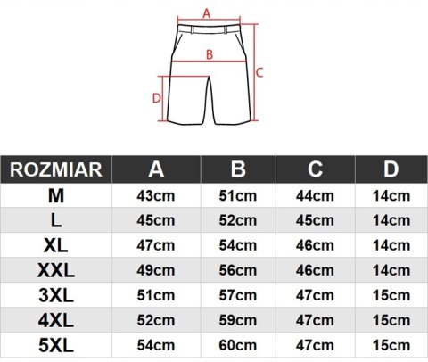 4F MĘSKIE KRÓTKIE SPODENKI SPORTOWE SZORTY / rozm XXL