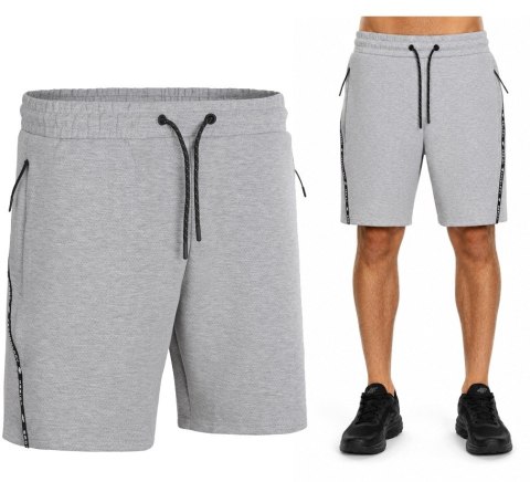4F KRÓTKIE SPODENKI DRESOWE ZAPINANE KIESZENIE ZAMKI / XXXL 3XL