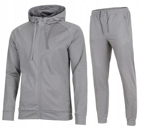 4F MĘSKI DRES SPORTOWY TRENINGOWY KOMPLET BLUZA SPODNIE / rozm L