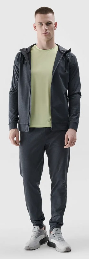 4F MĘSKI DRES SPORTOWY TRENINGOWY KOMPLET BLUZA SPODNIE / rozm M