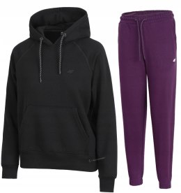 4F DAMSKI DRES BAWEŁNA KOMPLET BLUZA KANGURKA SPODNIE / rozm M
