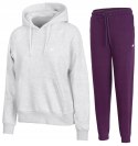 4F DAMSKI DRES BAWEŁNA KOMPLET BLUZA KANGURKA SPODNIE / rozm XS