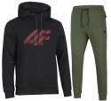 4F MĘSKI DRES BAWEŁNA KOMPLET BLUZA KANGURKA SPODNIE / rozm L