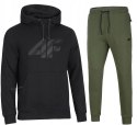 4F MĘSKI DRES BAWEŁNA KOMPLET BLUZA KANGURKA SPODNIE / rozm M