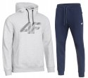 4F MĘSKI DRES BAWEŁNA KOMPLET BLUZA KANGURKA SPODNIE / rozm M