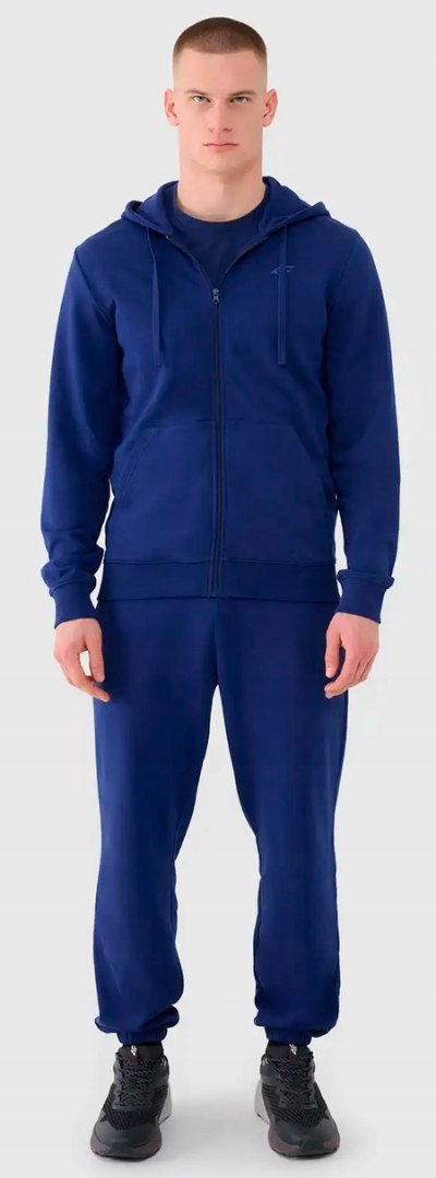 4F MĘSKI DRES BAWEŁNA KOMPLET BLUZA SPODNIE / rozm XL