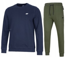 4F MĘSKI DRES BAWEŁNA KOMPLET BLUZA SPODNIE / rozm M