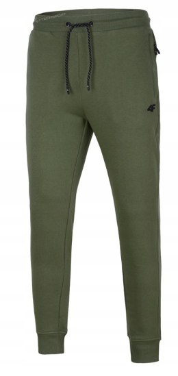 4F MĘSKIE SPODNIE DRESOWE JOGGERY BAWEŁNA ZAMYKANE KIESZENIE / XXXL 3XL