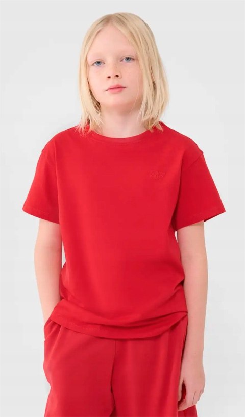4F CHŁOPIĘCA KOSZULKA T-SHIRT BAWEŁNA / rozm 134