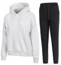 4F DAMSKI DRES BAWEŁNA KOMPLET BLUZA KANGURKA SPODNIE / rozm M