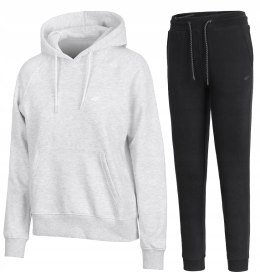 4F DAMSKI DRES BAWEŁNA KOMPLET BLUZA KANGURKA SPODNIE / rozm M