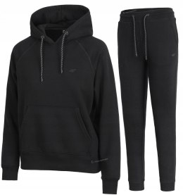 4F DAMSKI DRES BAWEŁNA KOMPLET BLUZA KANGURKA SPODNIE / rozm M