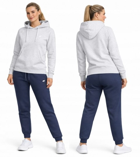 4F DAMSKI DRES BAWEŁNA KOMPLET BLUZA KANGURKA SPODNIE / rozm S