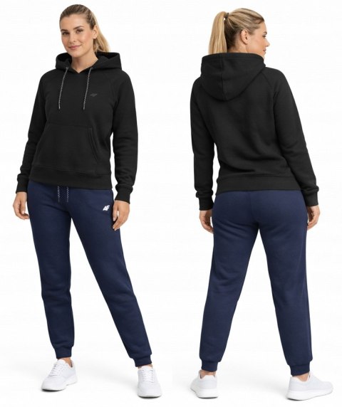 4F DAMSKI DRES BAWEŁNA KOMPLET BLUZA KANGURKA SPODNIE / rozm S