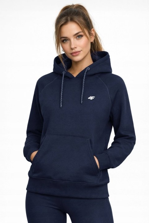 4F DAMSKI DRES BAWEŁNA KOMPLET BLUZA KANGURKA SPODNIE / rozm S