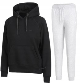 4F DAMSKI DRES BAWEŁNA KOMPLET BLUZA KANGURKA SPODNIE / rozm S