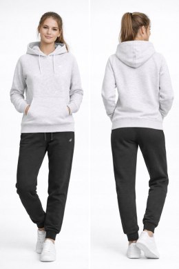 4F DAMSKI DRES BAWEŁNA KOMPLET BLUZA KANGURKA SPODNIE / rozm XS