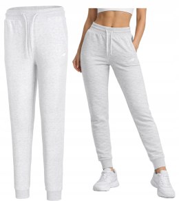 4F DAMSKIE SPODNIE DRESOWE BAWEŁNA JOGGERY / rozm S