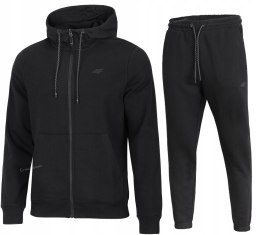 4F MĘSKI DRES BAWEŁNA KOMPLET BLUZA ROZPINANA SPODNIE / rozm M