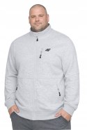 4F OCIEPLANA MĘSKA BLUZA BOMBERKA ROZPINANA BAWEŁNIANA ZAMKI / XXXXXL 5XL